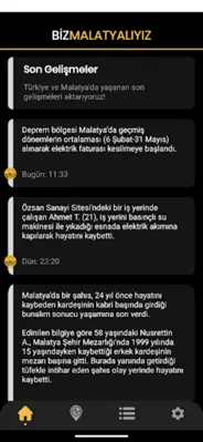 Biz Malatyaliyiz android App screenshot 5